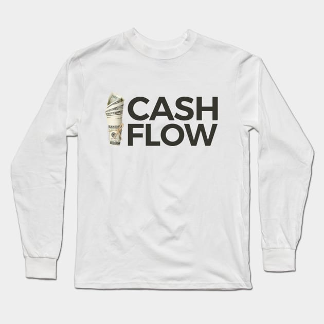 Cash Flow Long Sleeve T-Shirt by Acid_rain